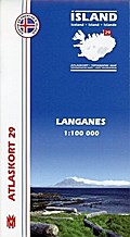 Atlaskort 29: Langanes 1:100.000