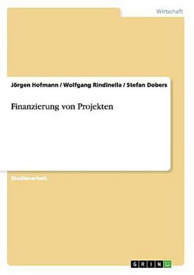 Finanzierung von Projekten