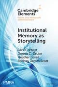 Institutional Memory as Storytelling