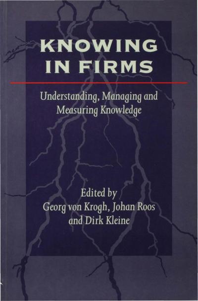 Knowing in Firms