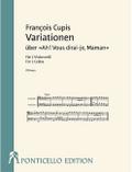 Variationen über ’Ah ! Vous dirai-je, Maman’für 2 Violoncelli