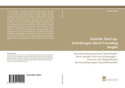 Gezielte Start-up-Gründungen durch Founding Angels