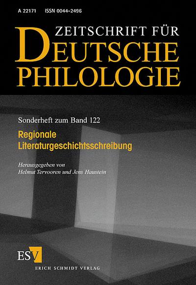 Regionale Literaturgeschichtsbeschreibung