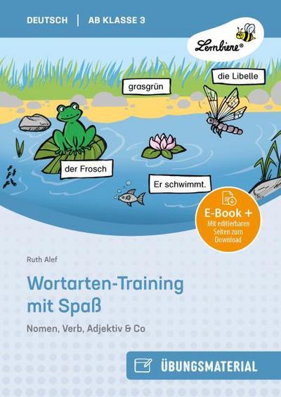 Wortarten-Training mit Spaß - Nomen, Verb