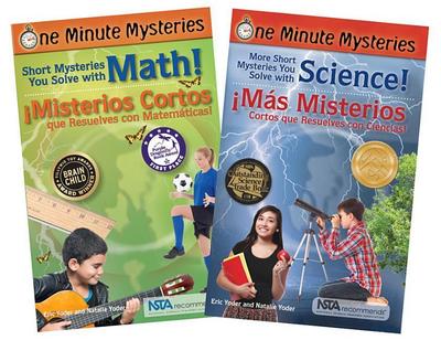Bilingual Science and Math Mysteries Book Set / Conjunto de Libros Bilingües: Misterios de Ciencias Y Matemáticas