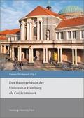 Das Hauptgebäude der Universität Hamburg als Gedäc