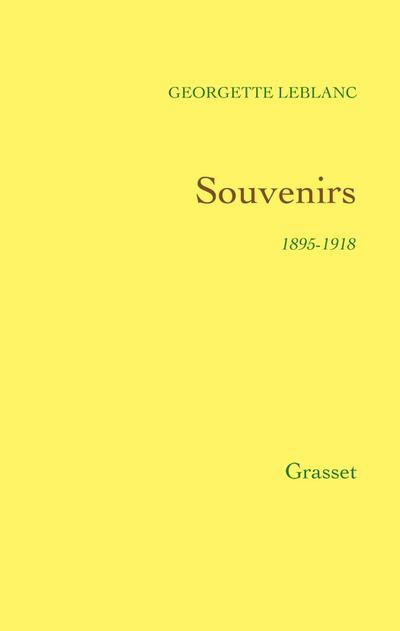 Souvenirs: 1895-1918