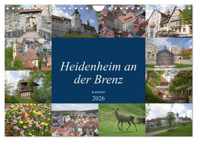 Heidenheim an der Brenz (Wandkalender 2026 DIN A4 quer), CALVENDO Monatskalender