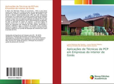Aplicações de Técnicas de PCP em Empresas do interior de Goiás