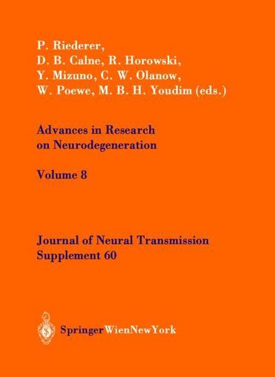 Advances in Research on Neurodegeneration