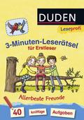 Duden Leseprofi - 3-Minuten-Leserätsel für Erstleser: Allerbeste Freunde