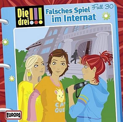 Die drei !!! - Falsches Spiel im Internat, Audio-CD