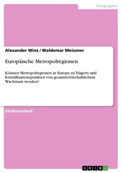 Europäische Metropolregionen - Alexander Winz