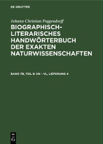 Sn – Vl, Lieferung 4
