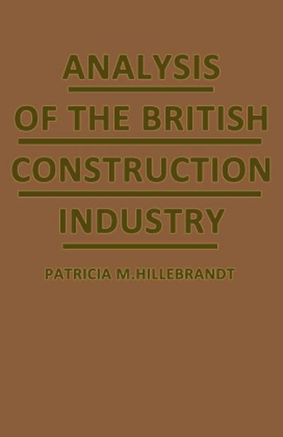Analysis of the British Construction Industry