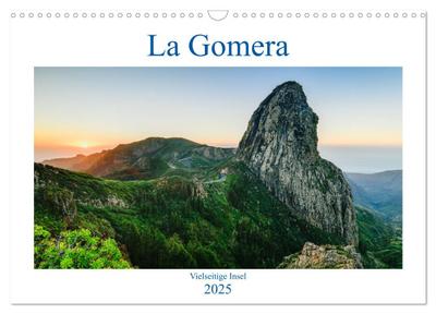 La Gomera - Vielseitige Insel (Wandkalender 2025 DIN A3 quer), CALVENDO Monatskalender