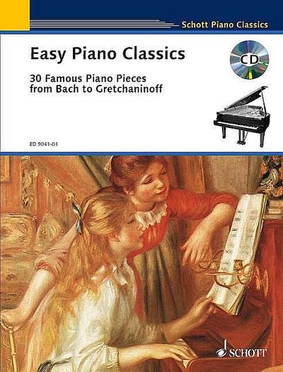 Easy Piano Classics, Klavier, m. Audio-CD