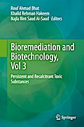 Bioremediation and Biotechnology, Vol 3