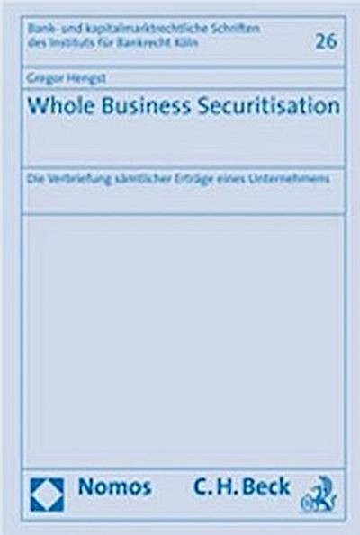 Whole Business Securitisation