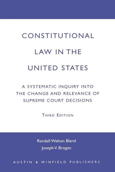 Constitutional Law in the United States