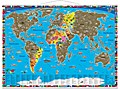 Erlebniskarte Rubbelposter Welt