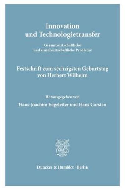 Innovation und Technologietransfer.