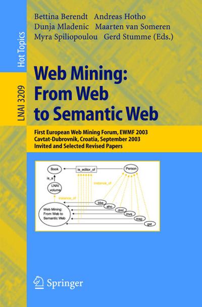 Web Mining: From Web to Semantic Web