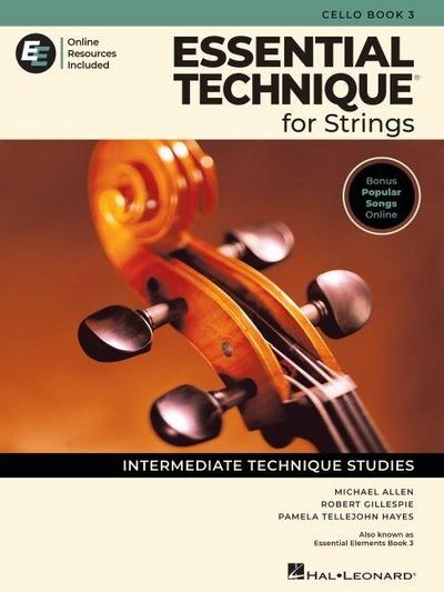 Essential Technique for Strings - Cello Book 3 with Online Resources