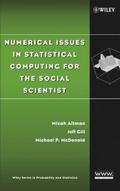 Numerical Issues in Statistical Computing for the 