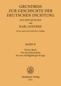 Viertes Buch: Von der Reformation bis zum dreissigjährigen Kriege