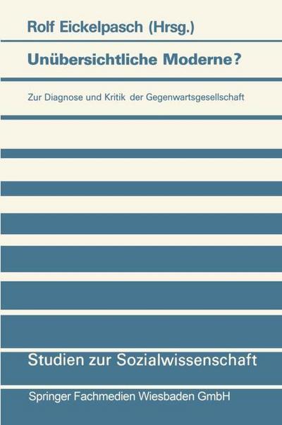Unübersichtliche Moderne