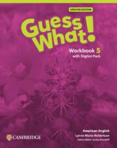 Guess What! American English Level 5 Workbook with Learner’s Digital Pack Updated