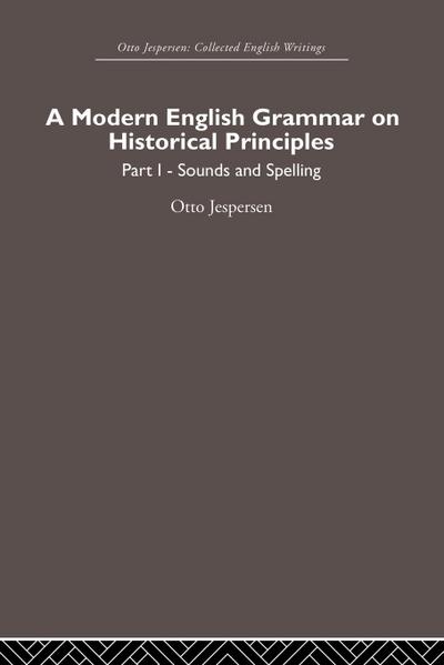 A Modern English Grammar on Historical Principles
