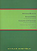 Konzert B-Dur Murray C72 für Fagott und Orchesterfür Fagott und Klavier