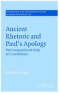 Ancient Rhetoric and Paul’s Apology