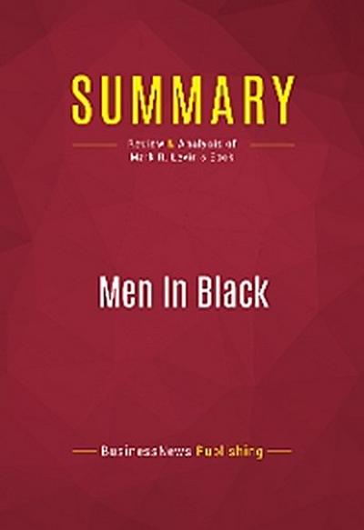 Summary: Men In Black