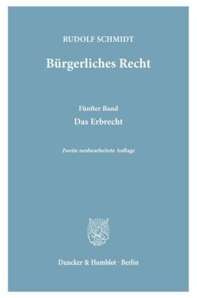 Bürgerliches Recht.