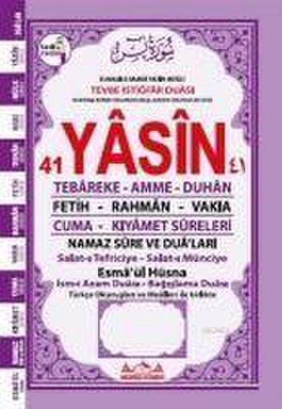Sesli Yasin Türkce Okunuslari ve Mealleri ile Birlikte - Mor Orta Boy