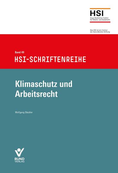 Klimaschutz und Arbeitsrecht