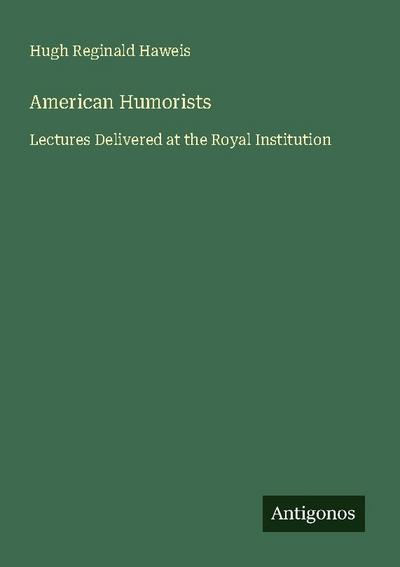 American Humorists