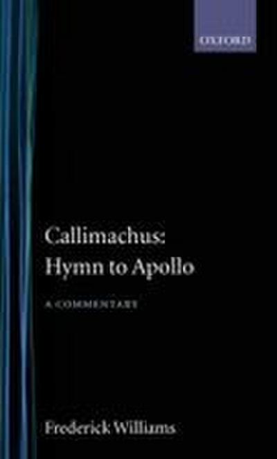 Callimachus’ Hymn to Apollo