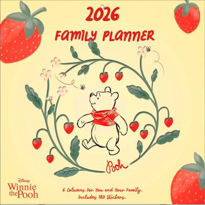 WINNIE THE POOH Familienplaner im Format 30 x 30