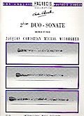 Duo-Sonate no.2pour hautbois et piano