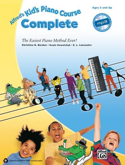 Alfred’s Kid’s Piano Course Complete, m. 1 Audio-CD