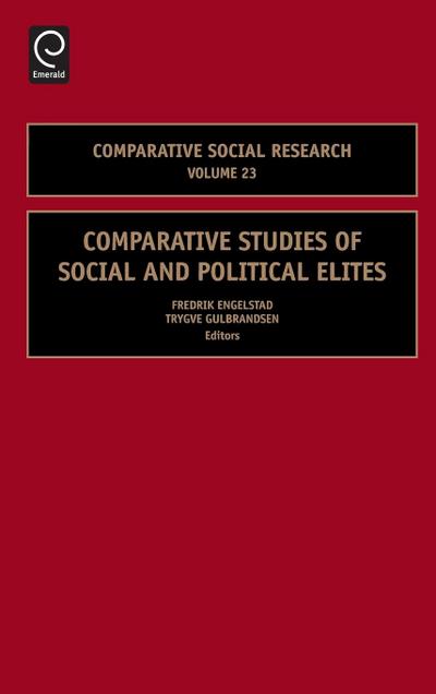 Comparative Studies of Social and Political Elites
