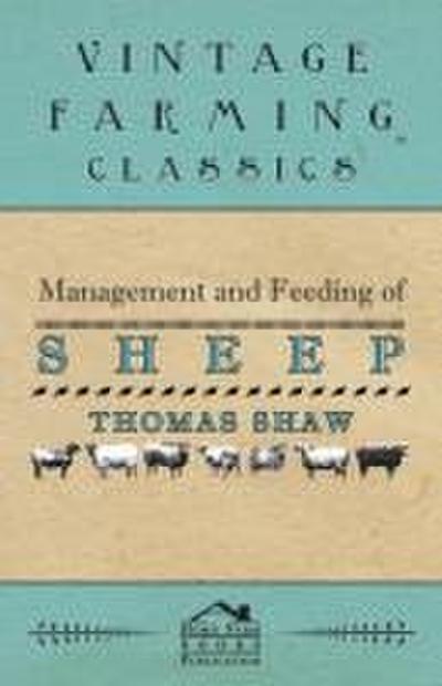 Management and Feeding of Sheep