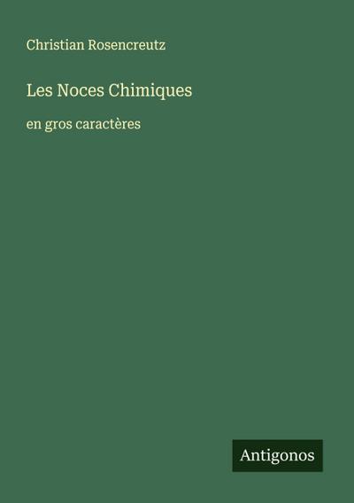Les Noces Chimiques