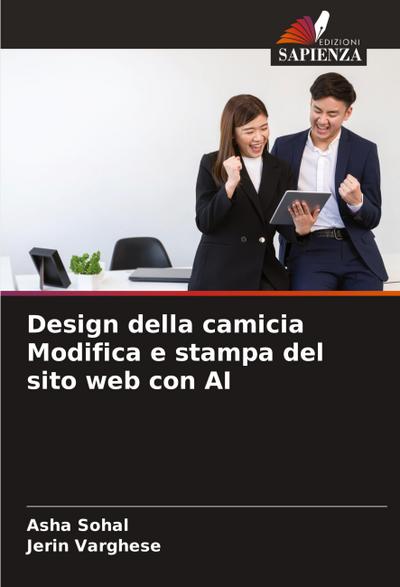 Design della camicia Modifica e stampa del sito web con AI