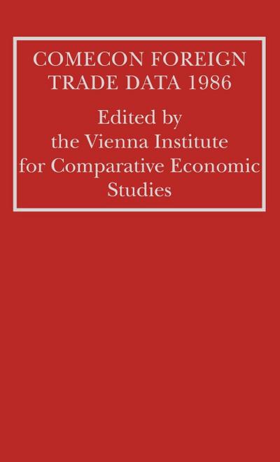 Comecon Foreign Trade Data 1986