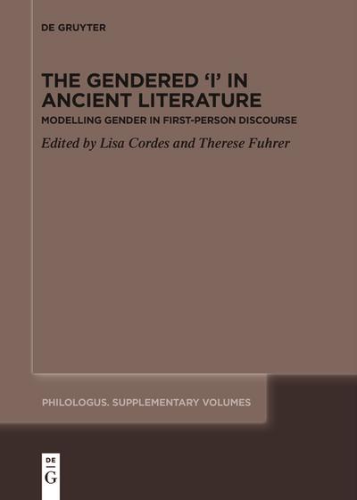 The Gendered ‘I’ in Ancient Literature